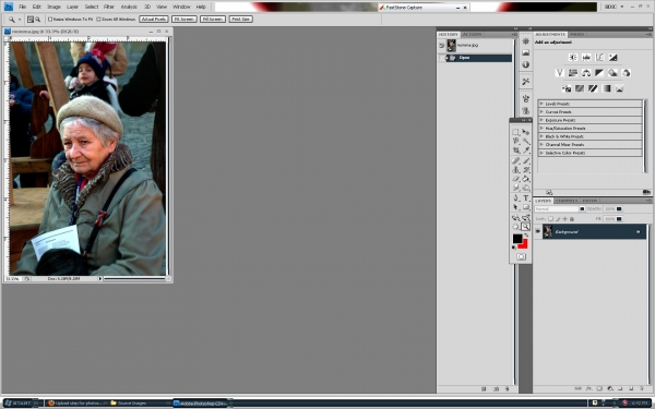 Creation of Yo Momma so old...: Step 1